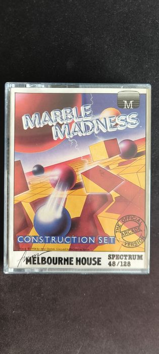 Marble Madness Construction Set (ZX Spectrum - Melbourne House) Edição Big Box