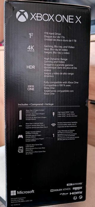Xbox One X Project Scorpio