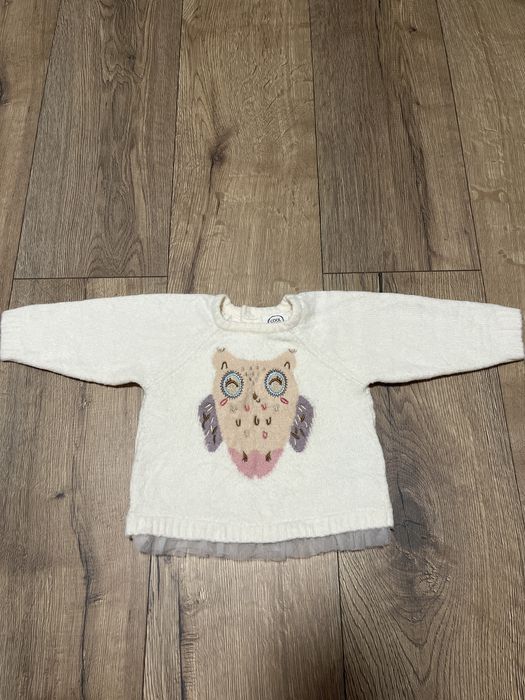 Лот речей 74-80 або 6-9 місяців  на осінь- зиму. Комбінезон тедді