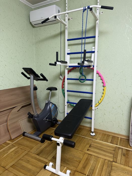 Швецка стенка ( спортивний куточок) + вібромасажер