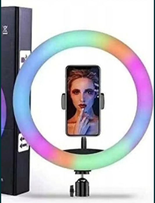 Ellietech lampa pierścieniowa led 33cm