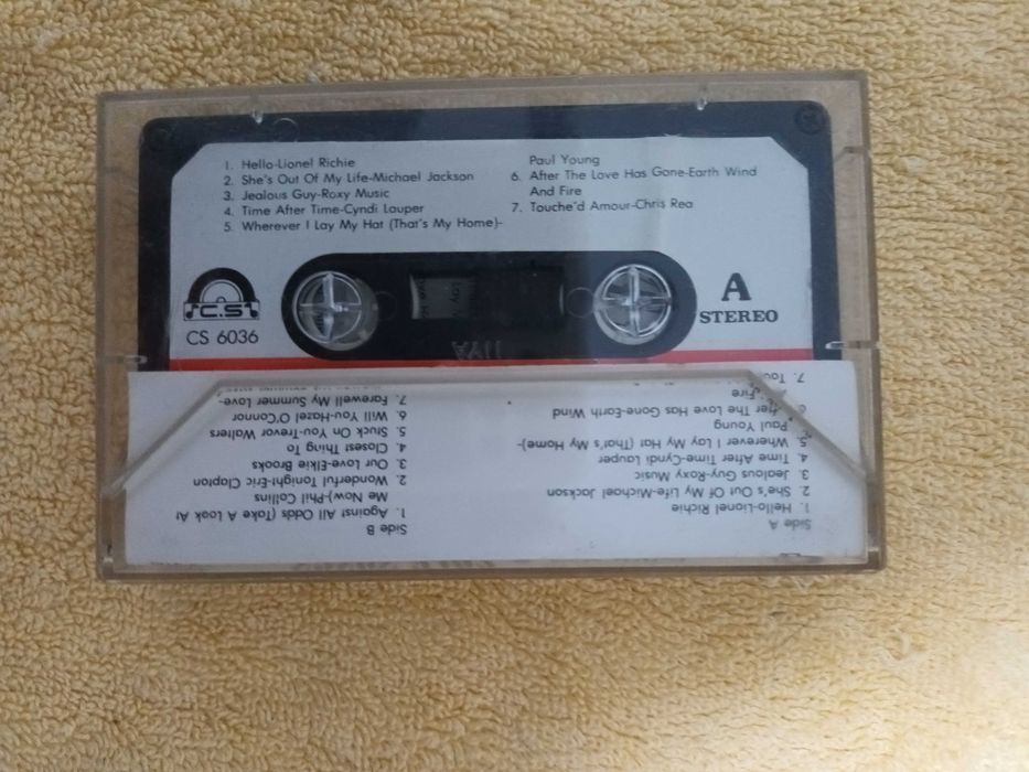 Cassete Audio Tape k7 - Love Songs