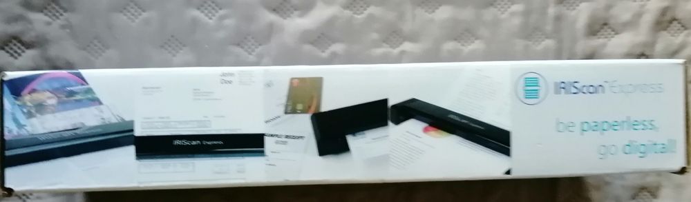 Scanner Portátil IRIS Express 4- novo, 3 anos de garantia