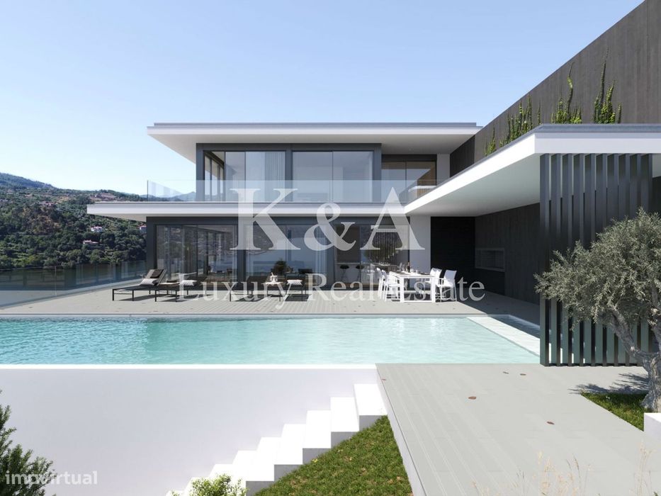 Moradia V6 com vistas fantásticas sobre o rio Douro.