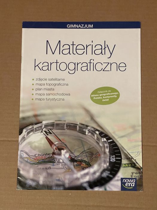 Atlas geograficzny - Polska, kontynenty, świat + załącznik