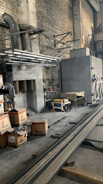 Камера порошковой покраски