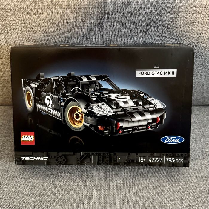 LEGO 42223 Technic - Samochod wyścigowy 1966 Ford GT40 MKI - Klocki - Nowe - Oryginalne - Okazja - Rzeszów - Kraków - Warszawa