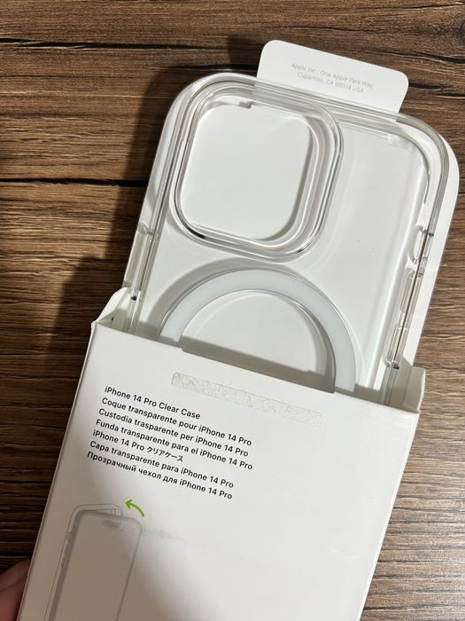 Новий оригінальний прозорий чохол Mag safe від Apple для Iphone 14 Pro