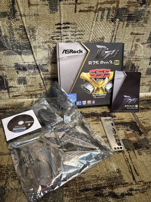 материнська плата ASRock B75 Pro3-M