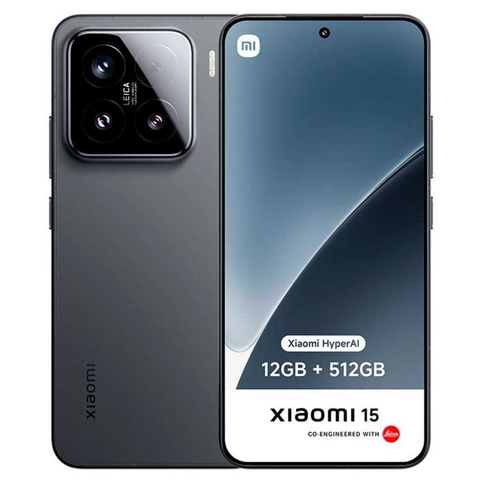 Smartphone Xiaomi 15 6.36" 12GB/512GB Dual SIM Black