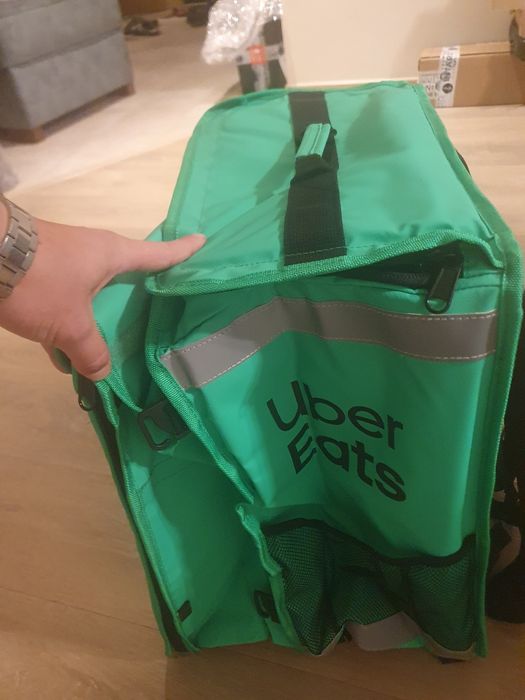 Nowy plecak termiczny od uber eats