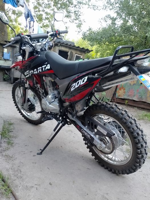 Продам мотоцикол Sparta Kross SD 200 майже новий в ідеальному стані