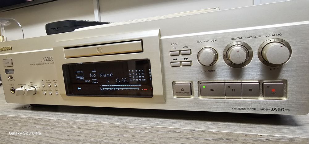 SONY ESPRIT JA50ES  MD deck + oryginalny pilot-idealny stan