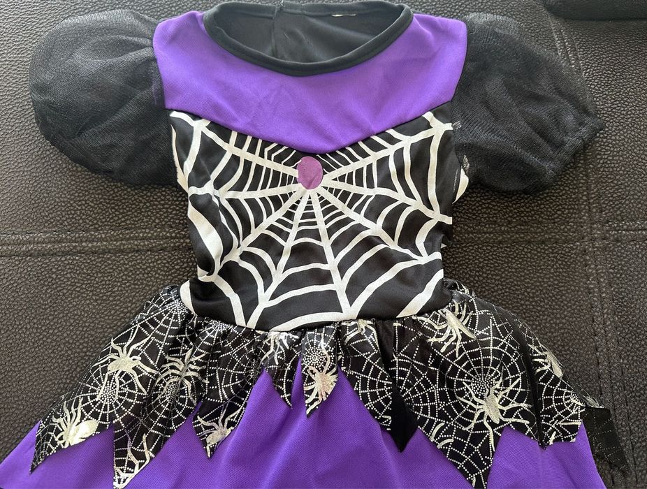 Vestido Bruxa 12M Novo