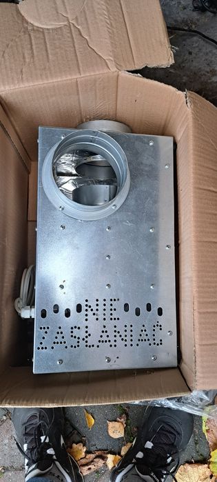 Dmuchawa i Filtr do kominka