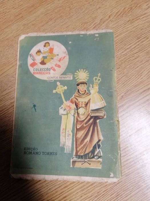 Livro antigo infantil Santo António