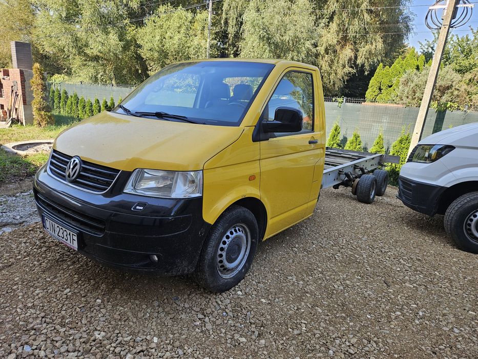 Transporter T5 2.5 2005r rama aluminiowa z hydrauliką.