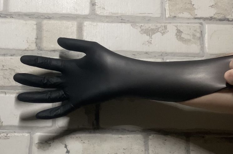 Нітрилові рукавички Mercator Nitrylex медичні перчатки нитриловые