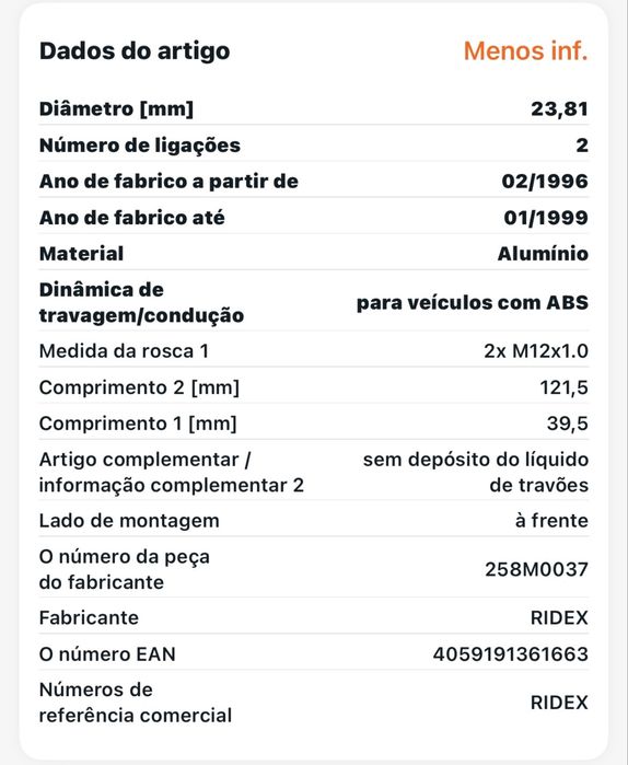 Bomba Central de Travões