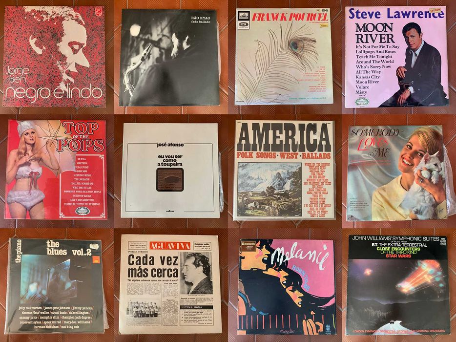 Discos de Vinyl - vários preços