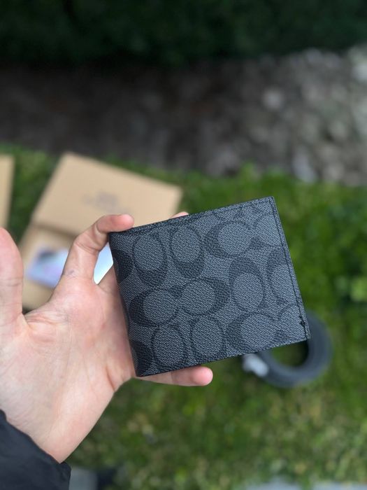 Подарунковий набір Coach New York набор подарочный Коач кошелек ремень