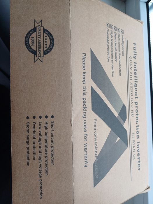 Інвертор чистий синус 3000W новий