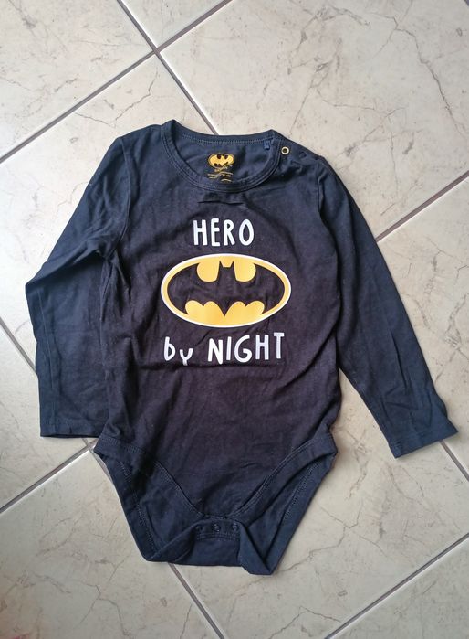 Czarne body BATMAN rozm. 92 Smyk