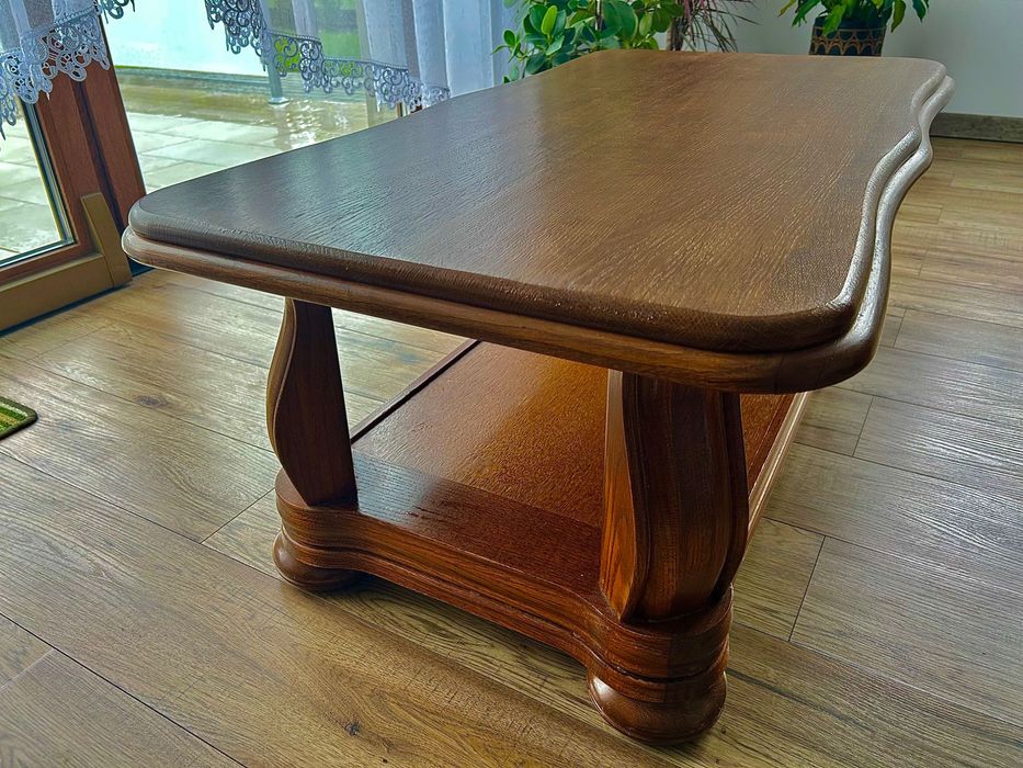 Ława dębowa 120x65 H42