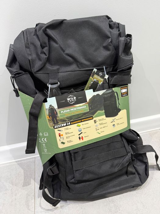 Plecak przetrwania plecak survivalovy Wild Trek