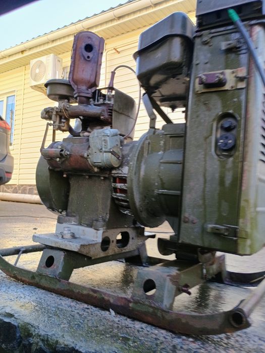 Ел.генератор 4 кВт з двигУДЕ 2