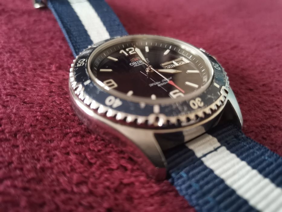 Szafirowe szkło do zegarka Orient MAKO i RAY - wysyłka gratis