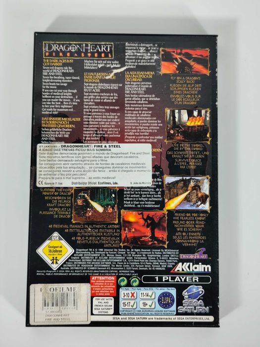 Dragonheart: Fire & Steel - Sega Saturn