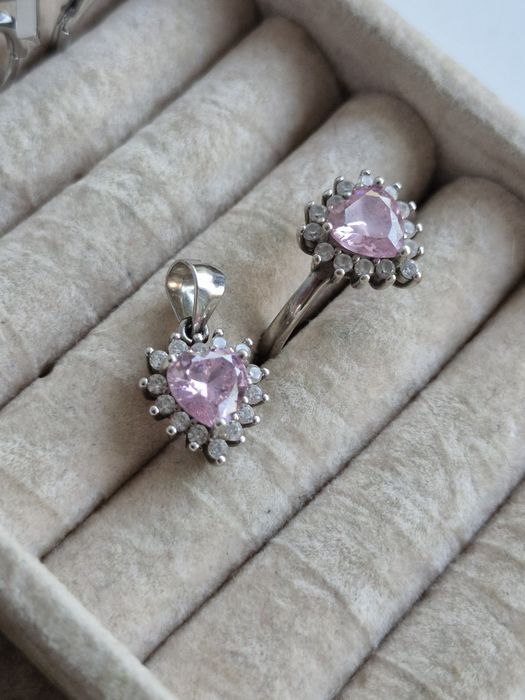 Підвіска+каблучка зі срібла 500грн.