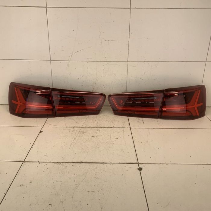 Lampa Tył Led 4Szt Matrix Eur Prawa Lewa Audi A6 C7 4G Lift Kombi Avant 18R