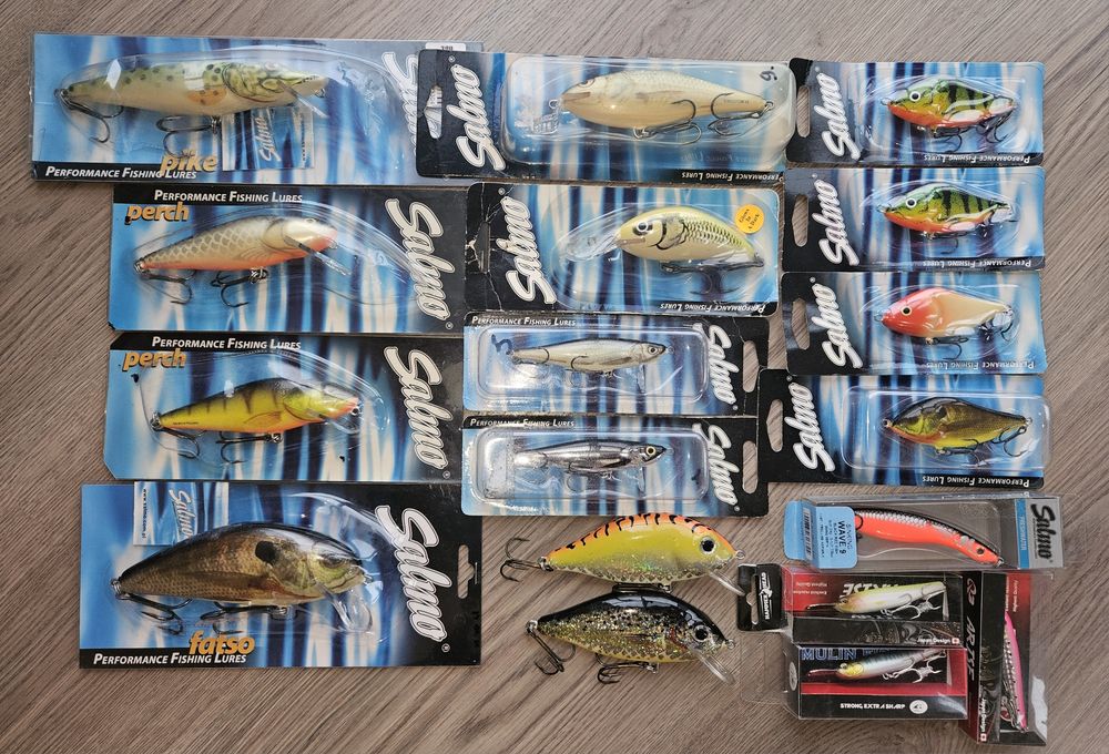 Воблери,блешні.Salmo,Jackall.