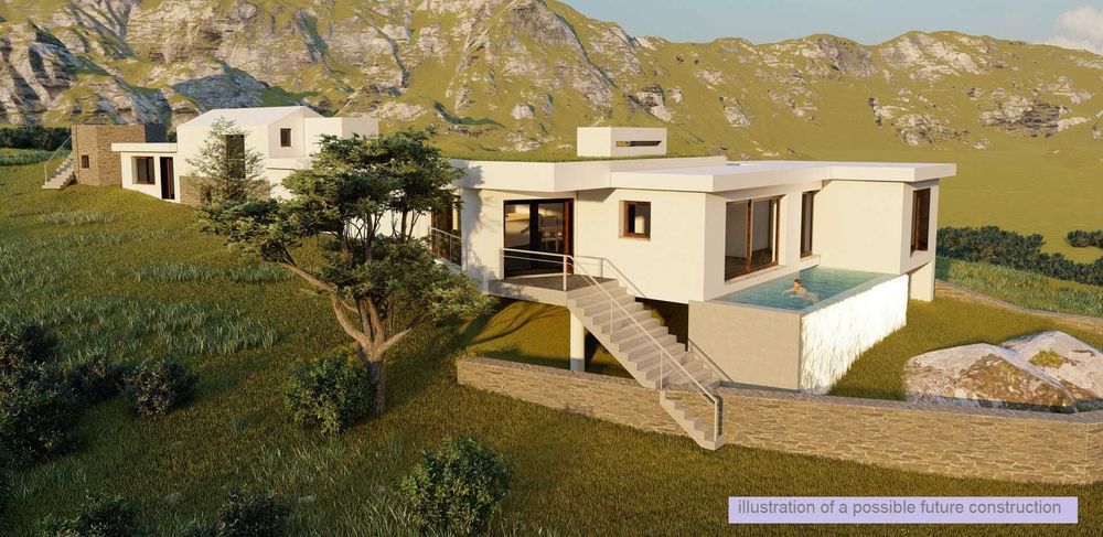 Monsaraz O sítio único e paradisíaco quinta com ruína para reconstruir