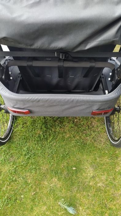 Przyczepka Qeridoo Qupa2 Grey