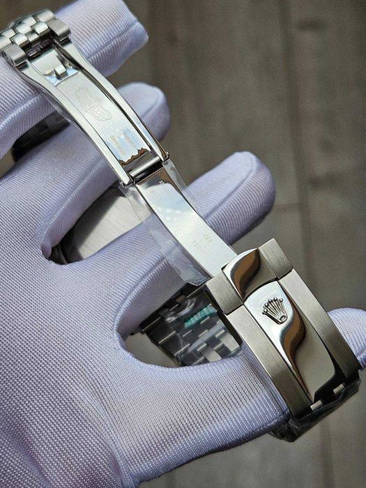 Швейцарський годинник Rolex Datejust 41mm Blue Stainless Steel Mens