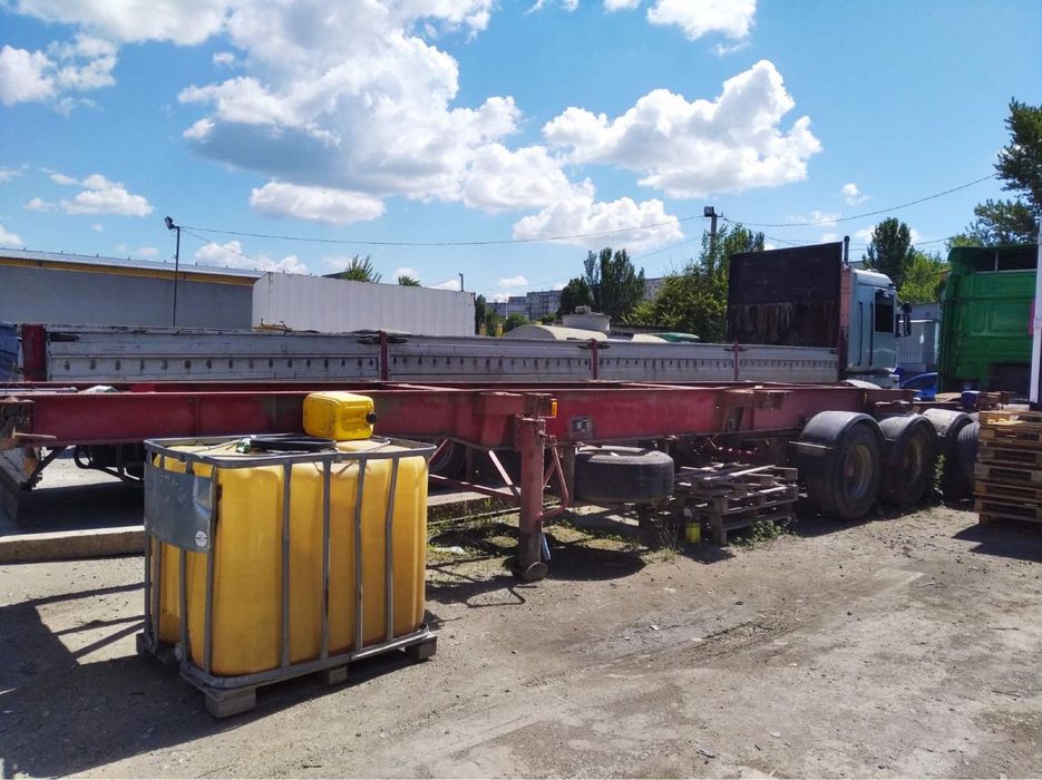 Терміново продам причеп контейнеровоз Dennison