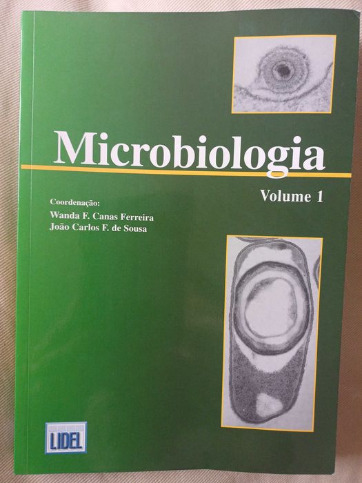 Livro "Microbiologia", vol. 1, de João Carlos F. de Sousa