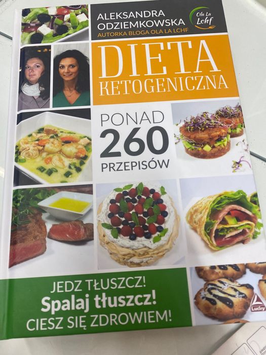 Książka zdrowe odżywianie, dieta keto , dieta ketogeniczna