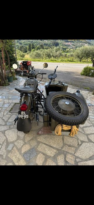 Dnepr sidecar kmz 750 cc de 1962