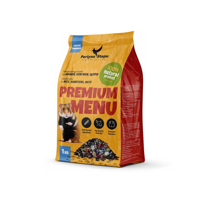 Корм для хомяків, мишей , щурів,20кг