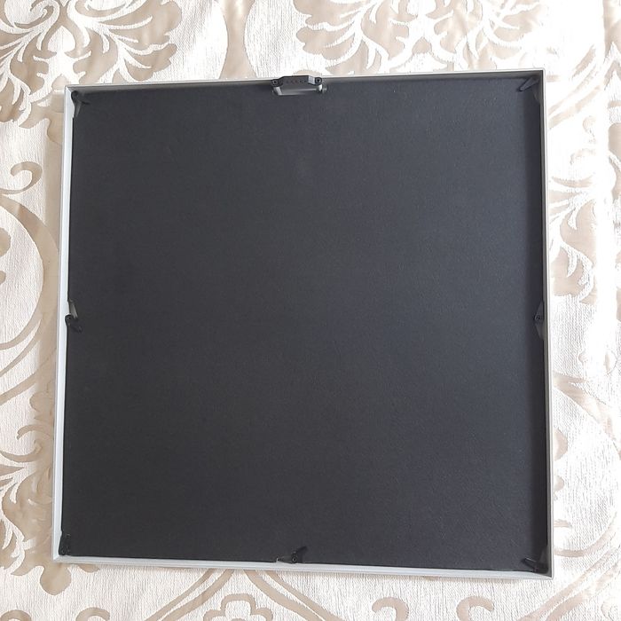 Lustro wzór koniczyna marokańska 39cm × 39cm