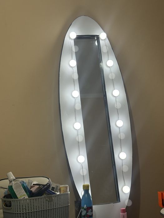 Espelho camarim com lampadas de led