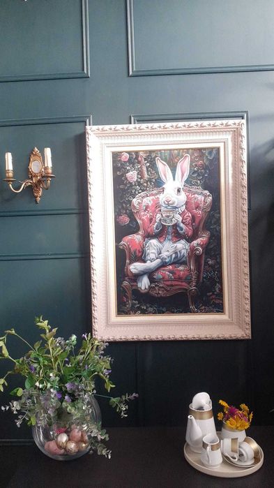 quadro coelho impressão pvc
