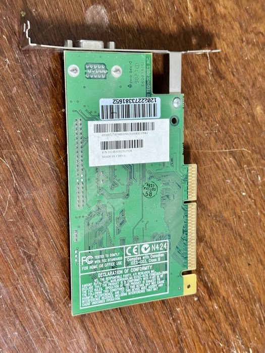 Vendo placa gráfica ATI Rage