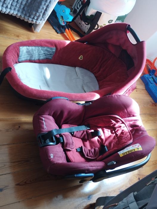 Conjunto de cadeirinha + alcofa bebé —