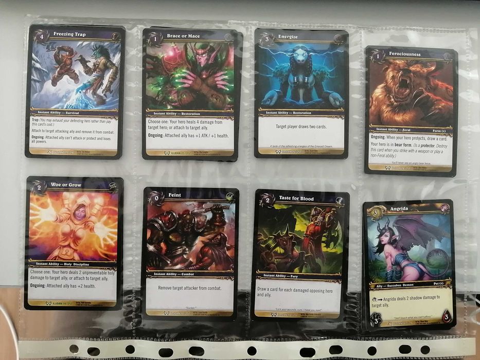 Cartas World Of Warcraft TCG