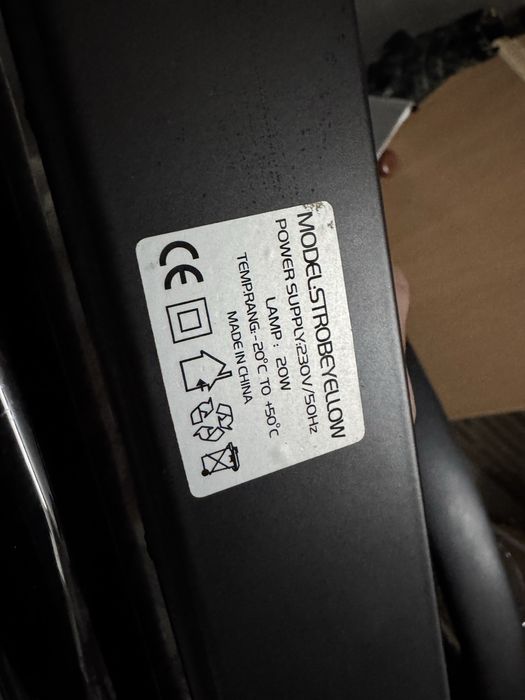 Luz negra roxa para decorar